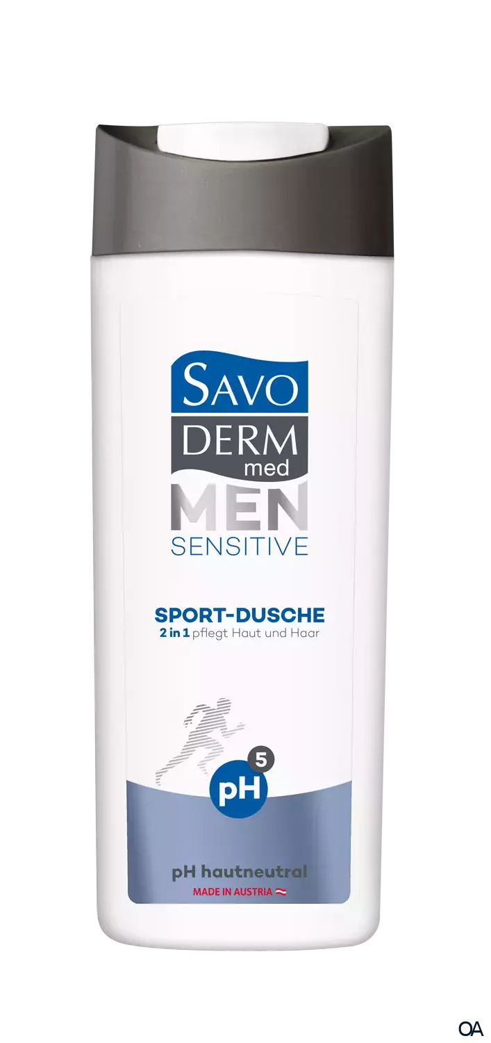 Savoderm med MEN Sensitive Sport-Dusche