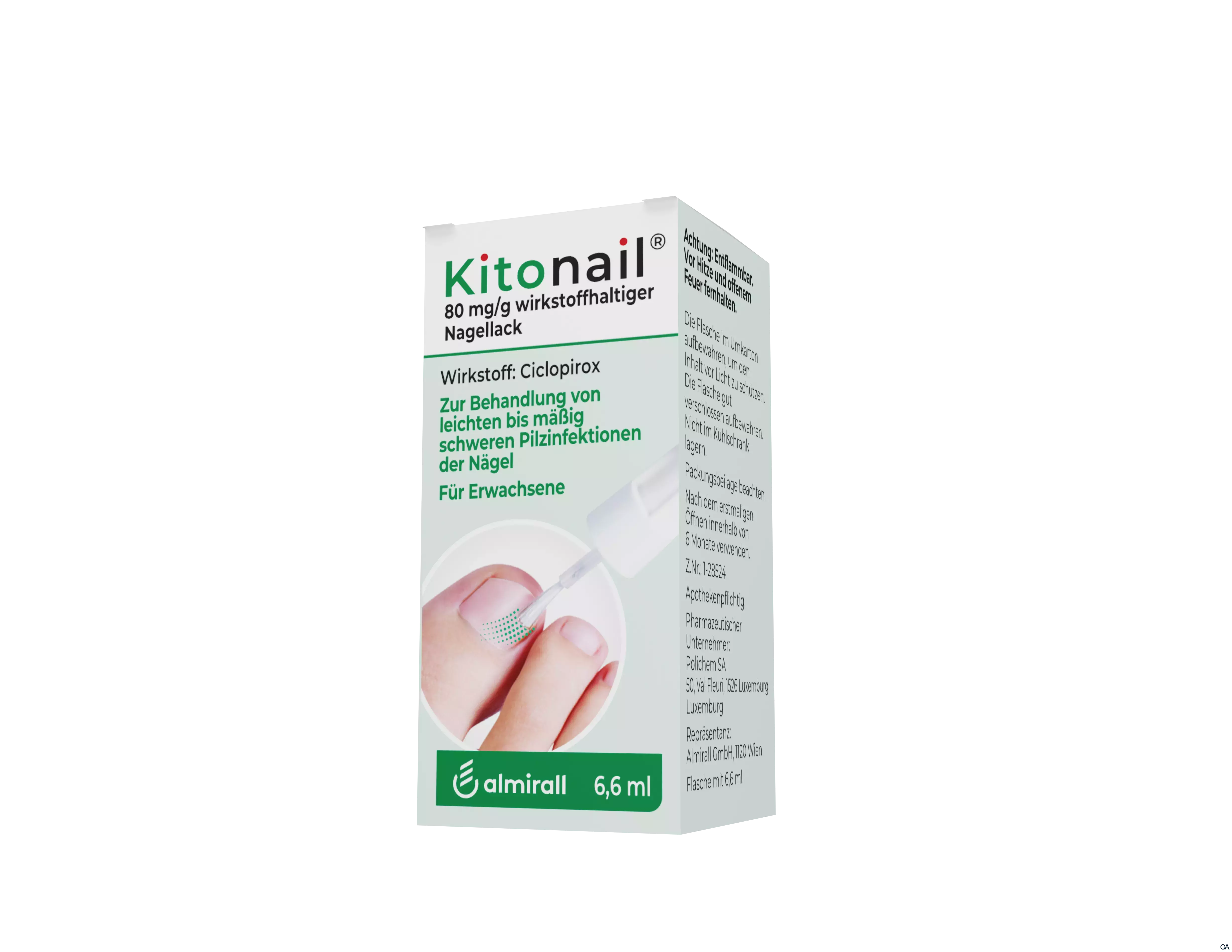 Kitonail 80 mg/g wirkstoffhaltiger Nagellack