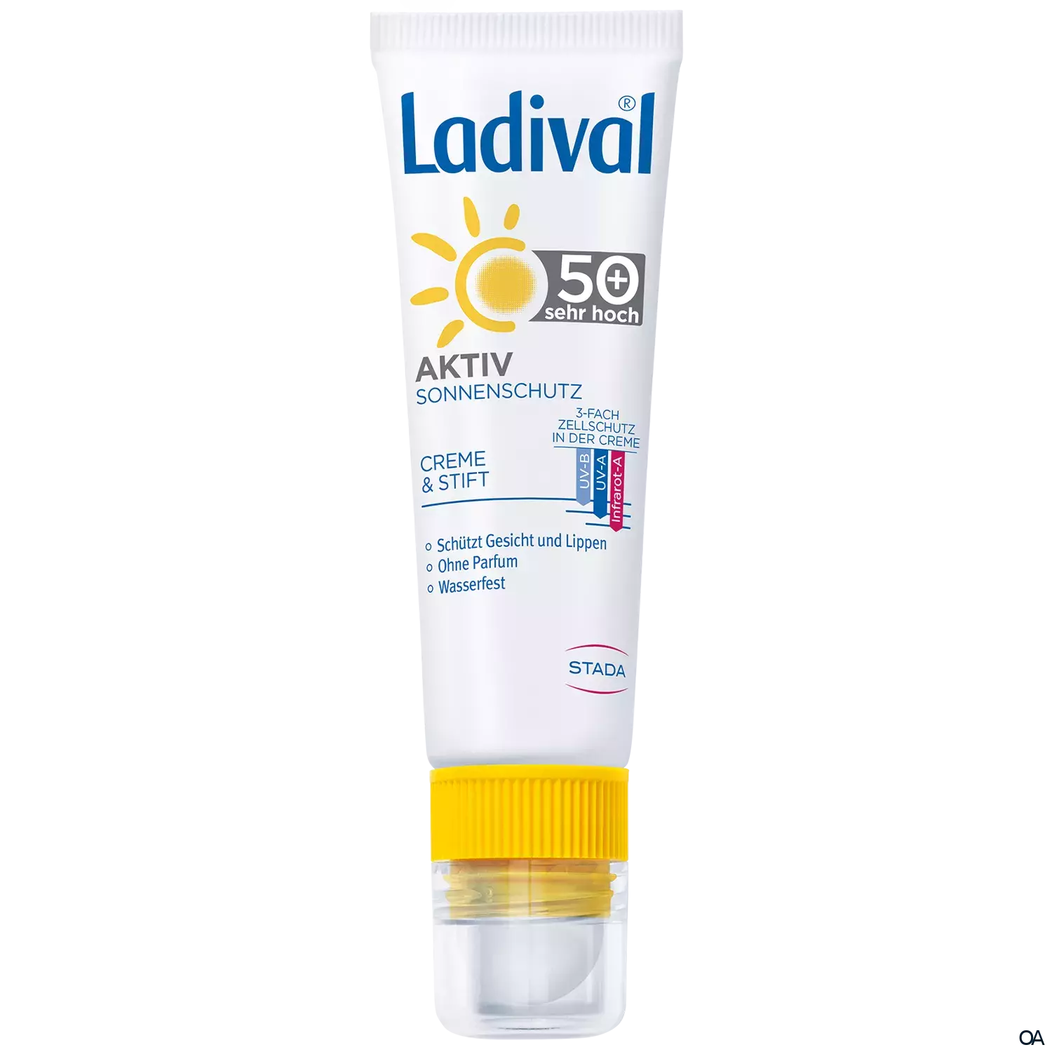 LADIVAL® Aktiv Sonnenschutz Creme & Stift LSF 50+