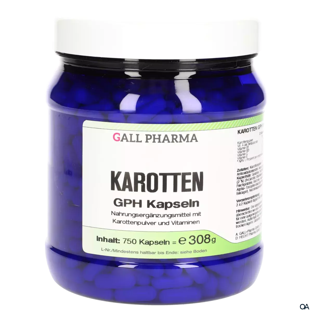 Gall Pharma Karotten Kapseln